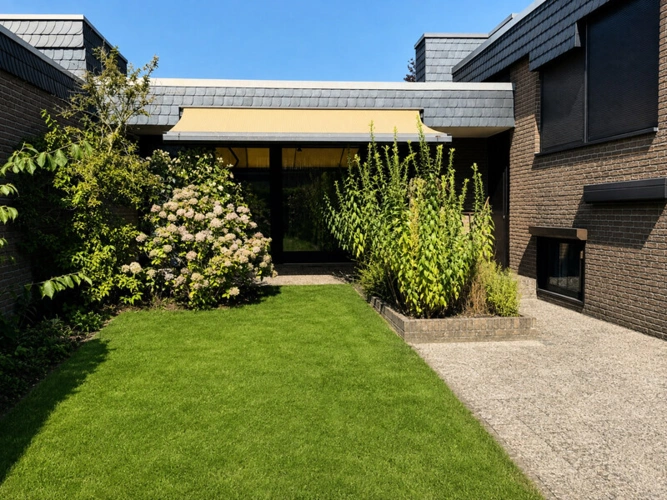 Die Terrasse - eine geschützte Atriumlage