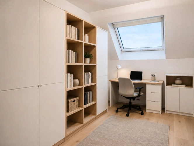 KI-Darstellung Büro