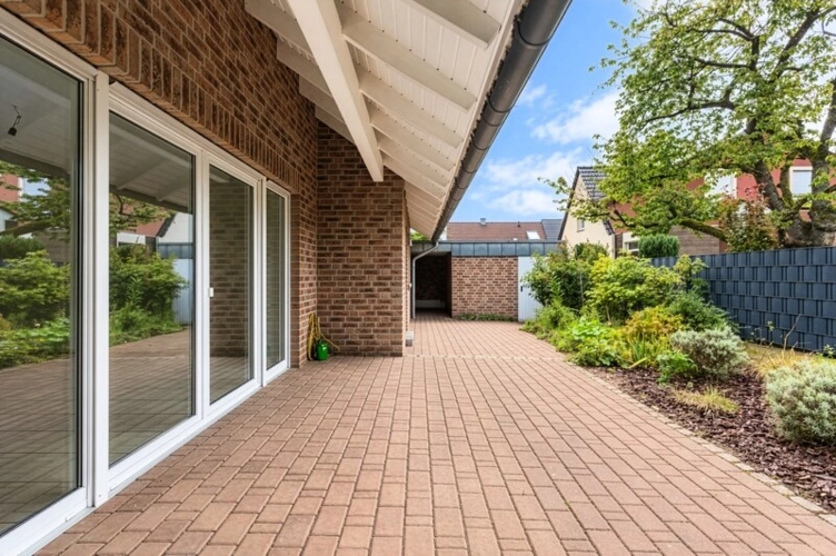 Der Wohnungseingangsbereich mit Wallbox