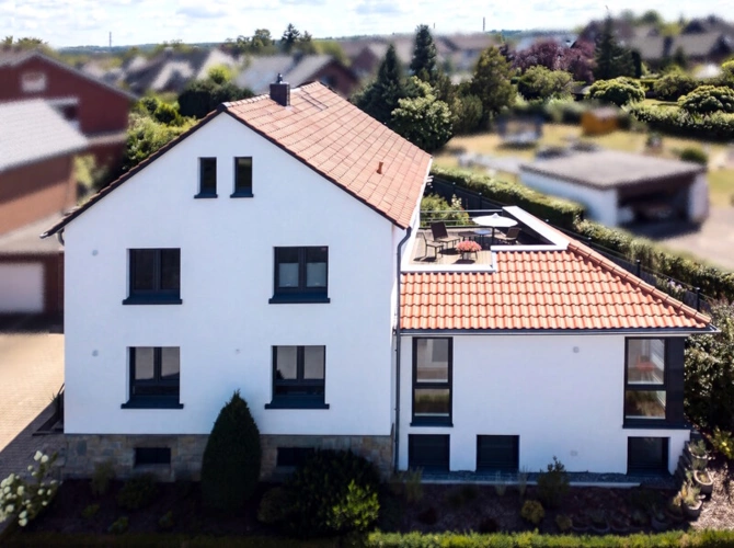 KI-modifiziert Straßenansicht