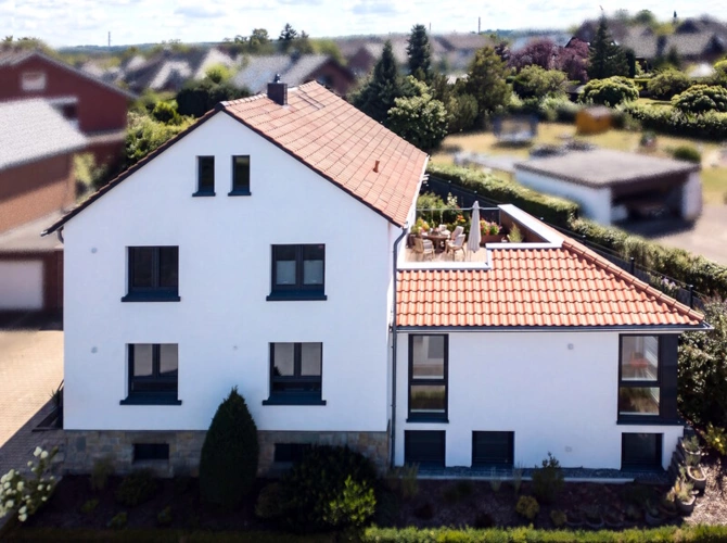 KI-modifiziert Straßenansicht
