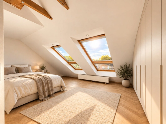 Schlafzimmer visualisiert
