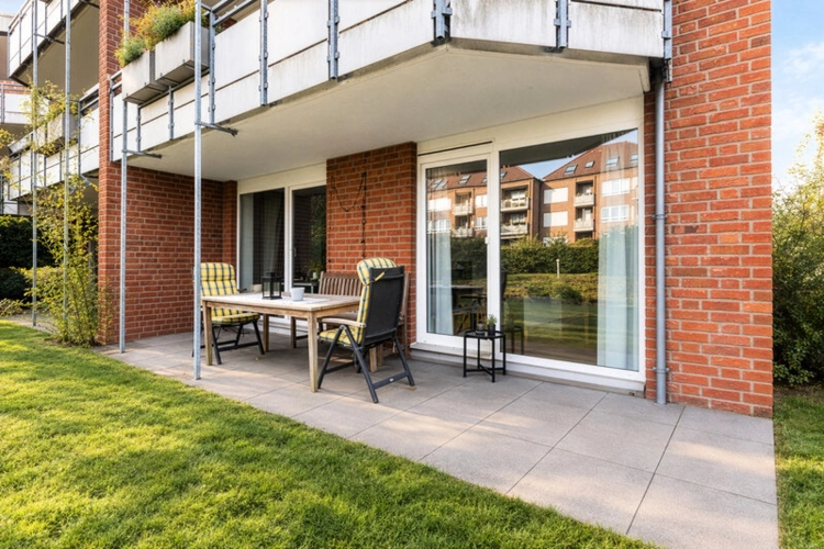 Die großzügige Terrasse