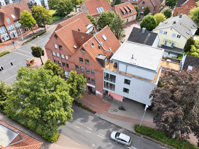 Vogelperspektive seitlich