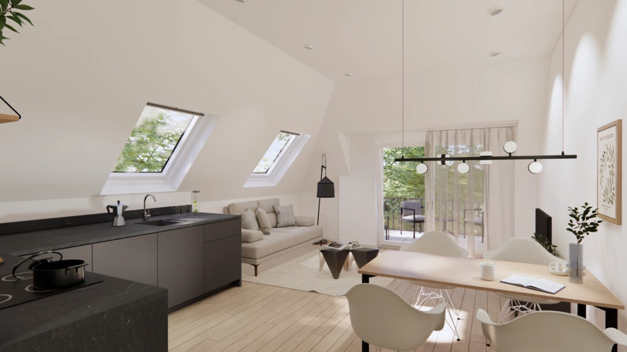 Wohn- und Essbereich