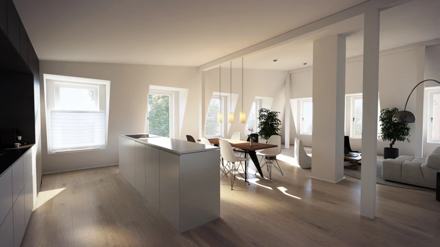 Wohn- und Essbereich