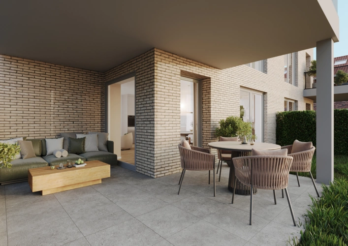 Visualisierungsbeispiel Balkon