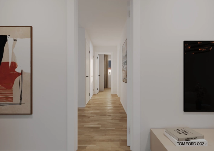 Visualisierungsbeispiel Flur