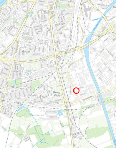 Lage im Stadtgebiet