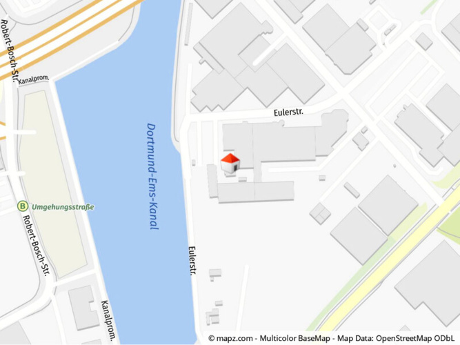 Lage im Stadtgebiet Mikro