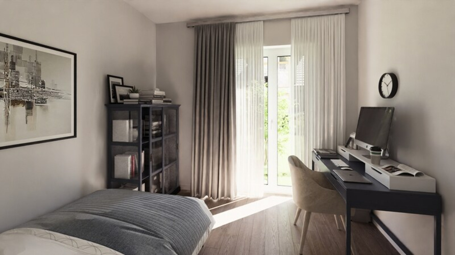 Gästezimmer - Visualisierung Ausführung kann ggfls. abweichen