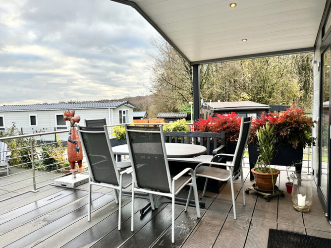 Ferienhaus Terrasse - Dreizler Immobilien
