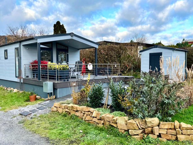 Ferienhaus Ansicht Eingang - Dreizler Immobilien