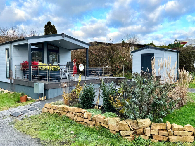 Ferienhaus Ansicht Garten - Dreizler Immobilien