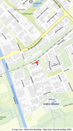 Lage im Stadtgebiet mikro