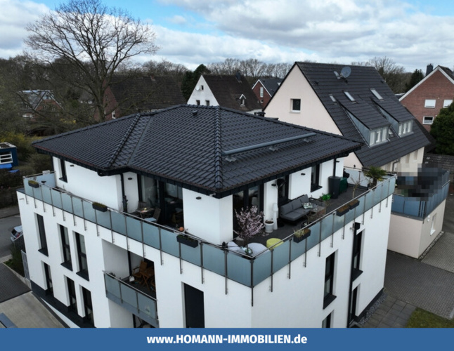 Seitliche Ansicht Vogelperspektive