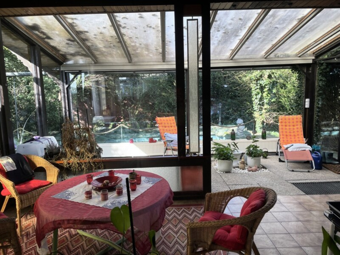 Blick in den Wintergarten