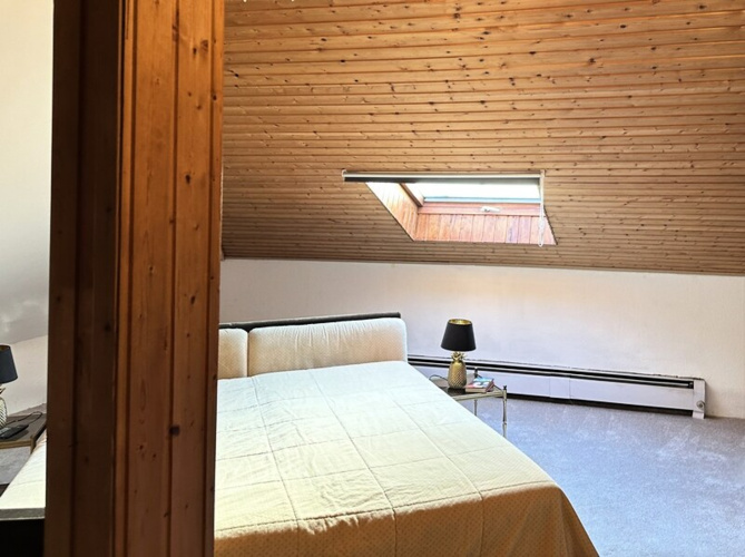 Schlafzimmer im Dachgeschoss